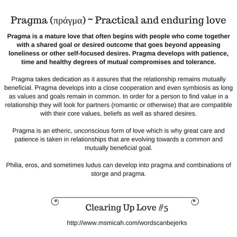 Glass Delusion, Pragma Love, Two Soldiers, Different Kinds Of Love, Soul Glow, Kinds Of Love, Soul Journey, Romanticize Your Life, Law Of Attraction Love