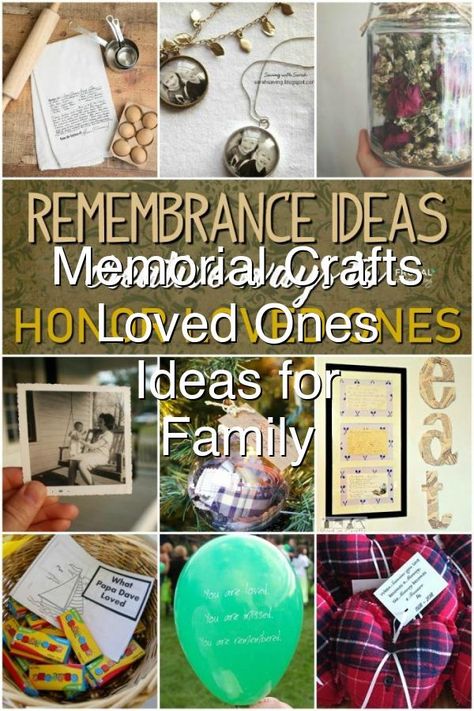 Remembrance Items Made From Clothing, Rustic Memorial Ideas, Crafts For Remembering A Loved One, Memorial Things Made From Clothes, In Memory Ideas Projects, Loved One Memorial Ideas, Celebrating Life Memorial, Memorial Things To Make, In Memoriam Ideas