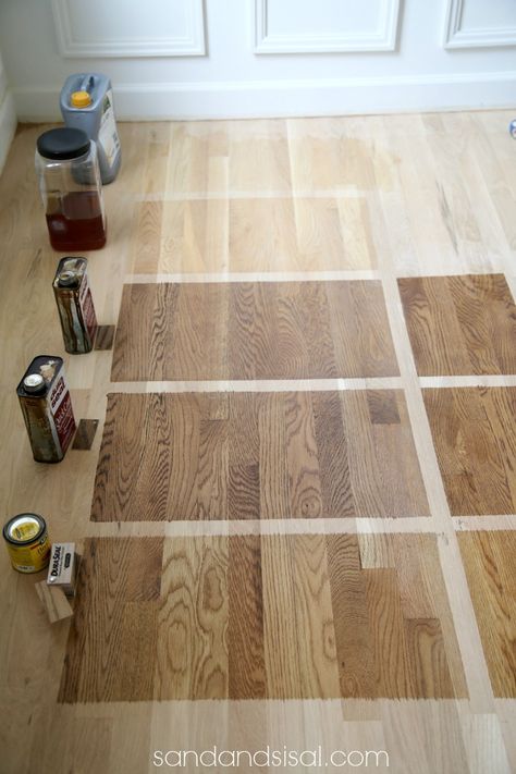 Sanding And Staining Wood Floors, Sanded Hardwood Floors, Weathered Oak On White Oak, Early American Stain On White Oak, Stain Colors On White Oak, Duraseal Stain Colors White Oak, Sanded Wood Floors, Sanding Hardwood Floors, Minwax Weathered Oak