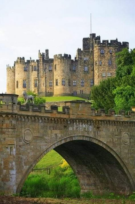 Alnwick Castle England Vila Medieval, Castle England, Alnwick Castle, Castles Around The World, Chateau Medieval, Old Castle, Castles Of The World, English Castles, Castles In England