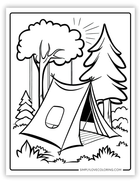 Free camping coloring pages are the perfect activity for homeschooling, classrooms, teachers, kids' activities, and educational activities.👌#Preschool_Camping_Coloring_Pages #Camp_Printables_Free #Coloring_Sheets_For_Elementary #Hiking_Coloring_Pages Camp Printables Free, Camping Colouring Pages, Camping Printables Free For Kids, Camping Coloring Pages Free Printable, Tent Coloring Pages, Camping Coloring Sheets, Camping Crafts Preschool, Camping Week, Camping Printables