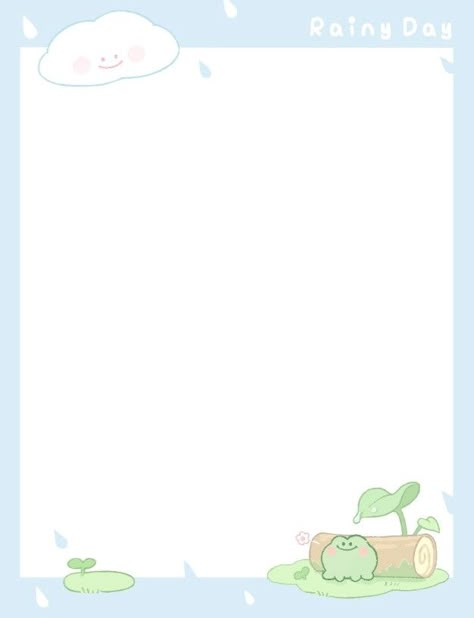 Note Sheets Aesthetic, Memo Notepad Aesthetic, Note Template Cute, Cute Notebook Paper Template, Memo Paper Aesthetic, Cute Notepad Template, Cute Memo Pads Printable, Korean Memo Pad Printable, Blue Memo Pad