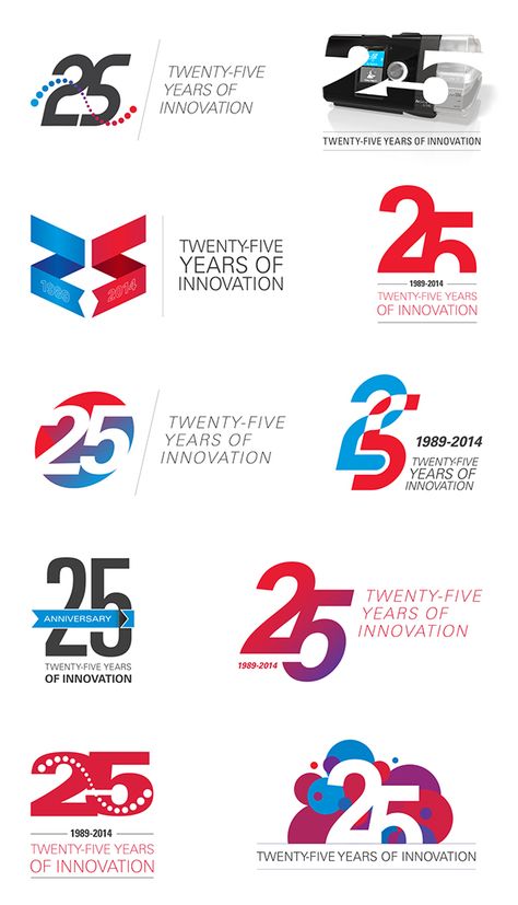 ResMed / 25th Anniversary Logo on Behance 25th Anniversary Logo, Seven Logo, Corporate Anniversary, Bank Logo, 25th Anniversary Party, Bold Logo Design, Company Anniversary, Sports Design Ideas, 25 Year Anniversary