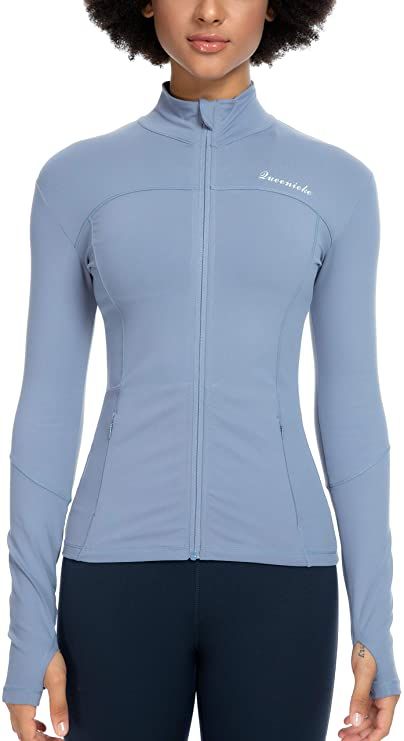 Compression Jacket Women, Zip Up Running Jacket, Sport Jacket Outfit, Rainbow Workout, Compression Jacket, Sport Wear Women, Womens Sports Wear, Sports Jacket Women, Sporty Outfit Ideas