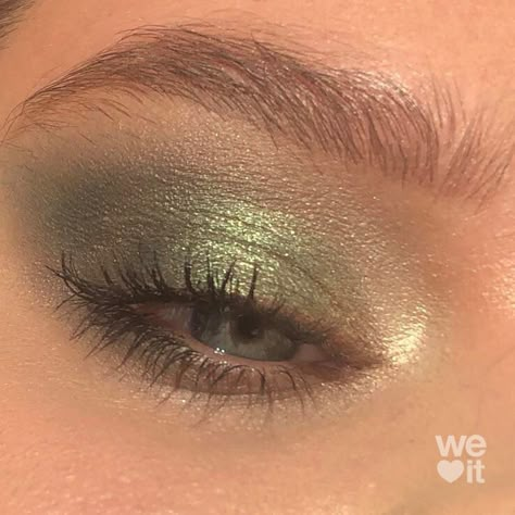 Green Eyeshadow, Make Up Inspo, Eye Looks, Make Up Looks, Pretty Makeup, Aesthetic Makeup, Face Art, Nails Makeup, Makeup Skincare