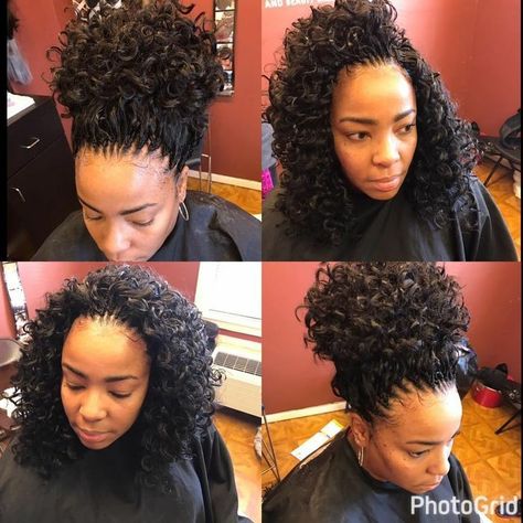 Kima Ocean Wave Crochet Hair, Crochet Braids Hairstyles Curls, Kima Ocean Wave, Human Hair Crochet Braids, Crochet Hair Styles Freetress, Ocean Wave Crochet, Tree Braids Hairstyles, Human Hair Crochet, Ocean Wave Crochet Hair