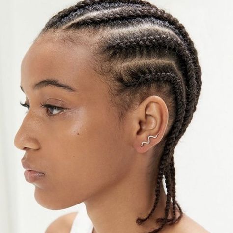 Natural Hair Cornrows Without Extensions, Cornrows Natural Hair No Extensions, Afro Hair Salon, Style Cornrows, Natural Hairstyles For Women, Natural Cornrow Hairstyles, Cornrow Ideas, Hair Styles Crochet, African Natural Hair