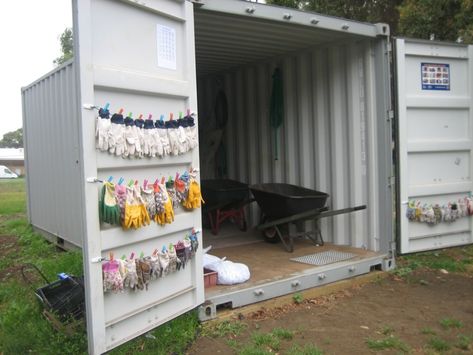 Container Sheds, Small Shipping Containers, Shipping Container Workshop, Shipping Container Sheds, Shipping Container Storage, Garden Shed Diy, Hay Storage, Shipping Container Pool, Shipping Container Cabin