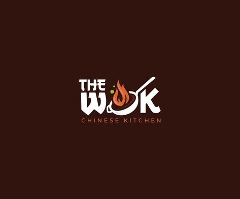 Restaurant Logo Design Restaurant Logos Design Ideas, Food Kitchen Logo, Restaurant Logo Ideas Creative, Restaurants Logo Design, Restraunt Logo Design, Food Company Logo Design Ideas, Logo For Restaurant Ideas, Wok Logo Design, Chinese Restaurant Logo Design