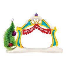 This Grinch Christmas Village Will Let You Build Your Very Own Whoville Grinch Archway, Who Ville, Grinch Village, Dr Seuss Christmas, Grinch Whoville, Grinch Ideas, Grinch Decorations, Grinch Christmas Party, Whoville Christmas