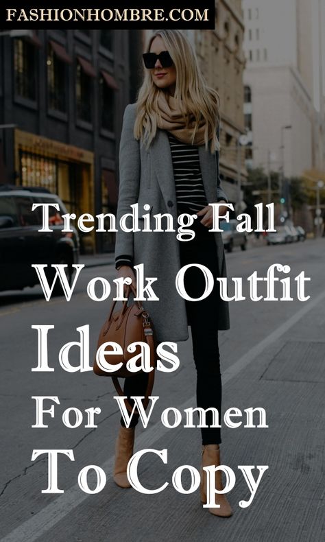 Gray Jeans Outfit Fall Work, 2023 Winter Work Outfits Women, Fall Work Outfits 2023 Women, Outfit Ideas Winter Business Casual, Fall Blazer Outfits For Women Work, Women’s Work Attire 2023, Winter Work Looks For Women, Fall Career Outfits For Women, Cool Weather Work Outfits