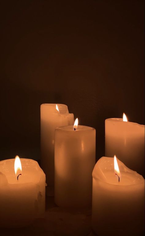 My own pic! | Candle aesthetic, Night aesthetic, Brown aesthetic Floral Esthetics, Brown Winter Aesthetic, Fall Candles Aesthetic, Candles At Night, Candle Wallpaper, Night Candle, Brown Candles, Aesthetic Candle, Candles Aesthetic