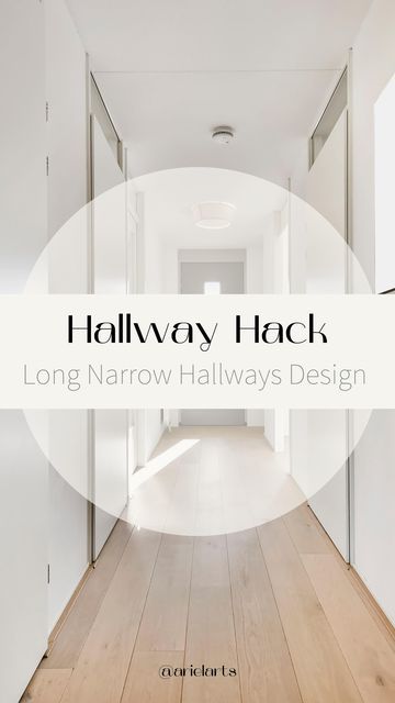 Ariel Arts 🪴 on Instagram: "Let’s leave boring hallways in the past! Let’s create depth, add color, and make sure you add a little bit of you! 🤩🙌🏻 #hallwaydecor #hallwayinspo #interiordesigntips #interiordesigntrends" Long Hallway Decorating Narrow, Long Narrow Hallway Decorating, Long Narrow Hallway Ideas, Narrow Hallway Decorating Ideas, Long Hallway Ideas, Long Narrow Hallway, Narrow Hallways, Narrow Hallway Ideas, Hallway Art