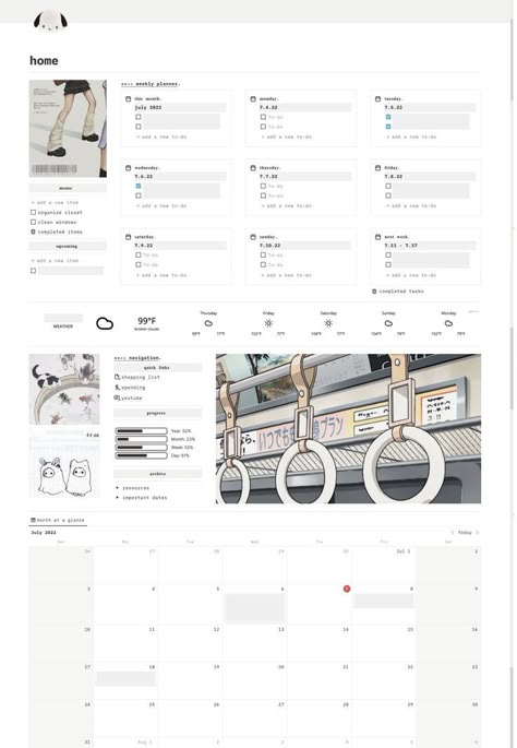 Notion Home Dashboard, Soft White Aesthetic, Minimalist Notion, Home Dashboard, Study Planner Free, Notion Inspiration, Study Stationery, Notion Templates, Notes Organization