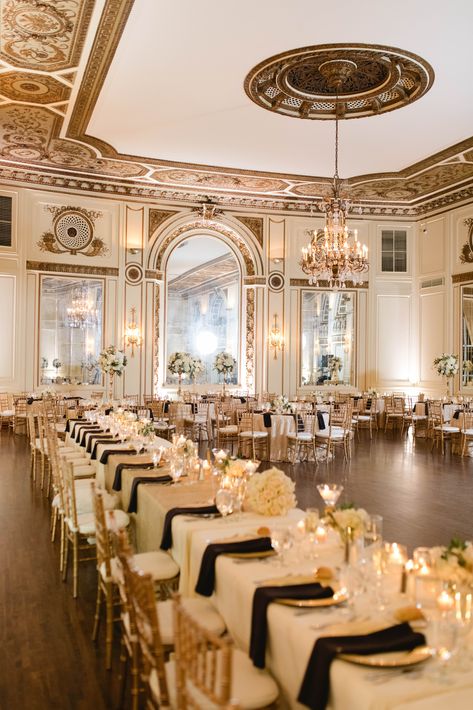 Dia Wedding Detroit, New York Themed Wedding, Colony Club Detroit Wedding, Detroit Wedding Venues, Neoclassical Wedding, Bank Wedding, Missouri Wedding Venues, Illinois Wedding Venues, New Year's Eve Wedding