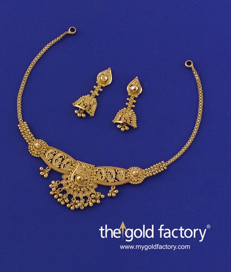 15 Gm Gold Necklace Design, Gold Necklace Set Simple With Price, Gold Set Design, Bridal Jewelry Sets Brides, 22k Gold Necklace, Gold Earrings Models, Modern Gold Jewelry, Gold Mangalsutra Designs, Face Necklace