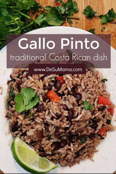 Lizano Salsa Recipes, Pinto Gallo Recipe, Salsa Lizano Recipe, Costa Rican Recipes Traditional, Costa Rican Food Recipes, Costa Rica Food Recipes, Costa Rica Black Beans, Costa Rican Black Beans, Costa Rica Breakfast