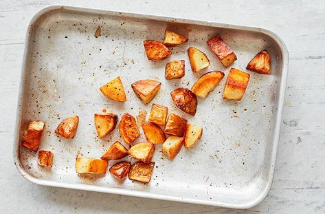 Boiled Potatoes Recipe, Over Roasted Potatoes, Goat Cheese Tart, Leftover Potatoes, Sweet Potato Skins, Dinner Leftovers, How To Store Potatoes, Tapas Dishes, Tesco Real Food