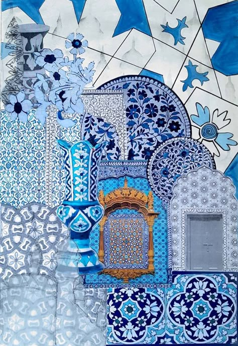 Morocco Art Moroccan Design, Morocco Textiles, Sachal Sarmast, Islamic Textiles, Persian Textiles, Textile Design Portfolio, Global Architecture, Modern Islamic Art, Islamic Design Pattern