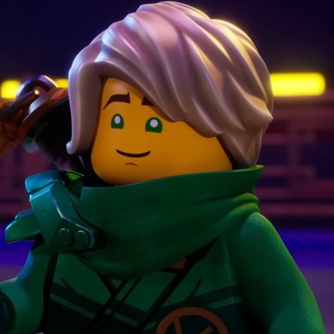 Lloyd Ninjago Pfp, Lego Character Icons, Lloyd Ninjago Icon, Lego Movie Characters, Ninjago Funny, Ninjago Characters, Green Ninja, Lego Wallpaper, Ninjago Lloyd