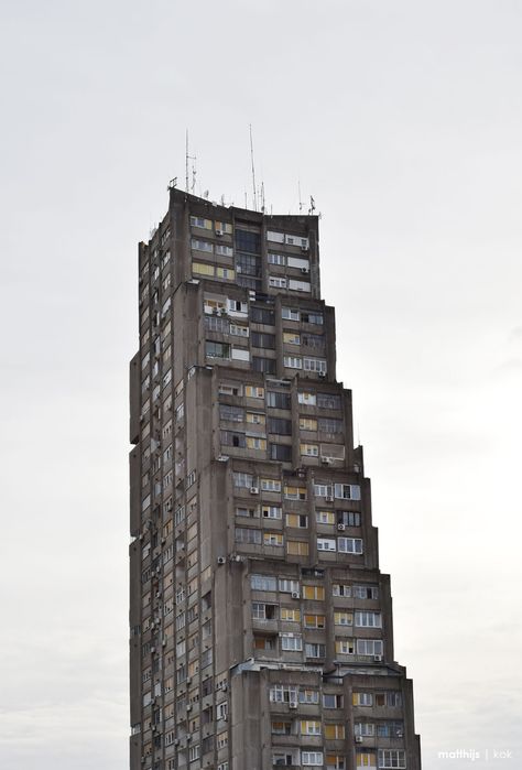 Brutalist Belgrade Photo Essay ... Brutal Architecture, Brutalist Landscape, Brutalist Art, Soviet Brutalism, Brutalist Architecture Aesthetic, Belgrade Building, Russian Brutalist Architecture, Stalinist Architecture, Gothic Brutalist