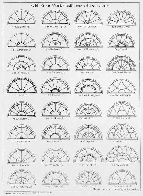 Ph Paper Scale, 1900s Architecture, Georgian Fanlight, Light Reference, Fan Lights, Fan Drawing, Motif Art Deco, Georgian Architecture, Mandala Art Lesson