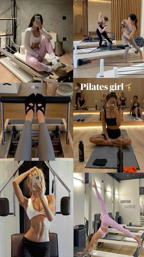 Pilates Princess Lifestyle, Pilates Manifestation, Pilates Girl Era, Pilates Pictures Inspiration, Pilates Body Before And After Pictures, Reformer Pilates Outfit, Yoga Girl Aesthetic Outfit, Pilates Inspo Aesthetic, Exercise Aesthetic Fitness