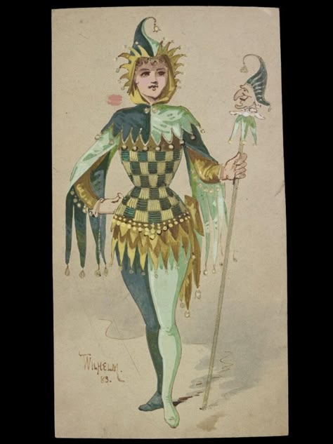 Yule Festivities, Medieval Jester, Lord Of Misrule, Jester Outfit, Jester Costume, Pierrot Clown, Court Jester, John Charles, Pantomime