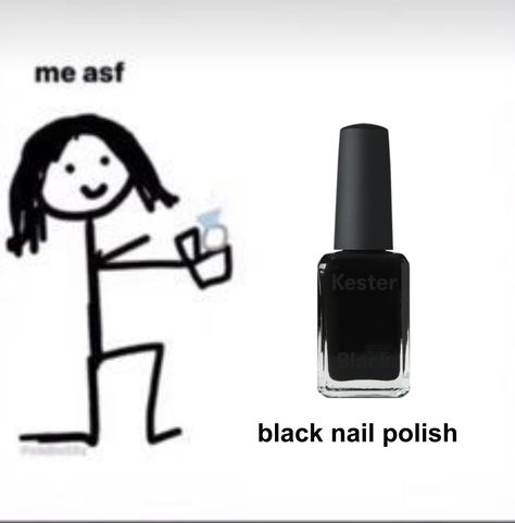 Chipped Black Nails, Chipped Nail Polish Aesthetic, Black Nail Polish Aesthetic, Nail Polish Aesthetic, Polish Aesthetic, Nail Polish Black, Chipped Nail Polish, No Chip Nails, Black Nail Polish