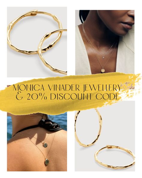 Monica Vinader: 14k gold collection! +20% discount - Fashion For Lunch Monica Vinader Gold Rings, Monica Vinader Essential Bangle, Monica Vinader Siren Ring, Monica Vinader Ring, Chanel Shopper, Monica Vinader Bracelet, Travel Perfume, Monica Vinader, Sell Gold