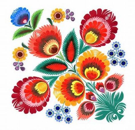 Polish paper craft Polish Folk Art, Folk Art Flowers, Folk Design, Folk Embroidery, Arte Popular, Illustration Inspiration, Paper Cutout, Embroidery Techniques, Decorative Painting