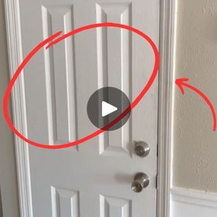 1M views · 1.5K reactions | The genius new way people are updating their old doors! | The genius new way people are updating their old doors! | By Hometalk | If you've ever wondered what the inside of a hollow core door looks like, you're about to find out. I removed the door from the hinges and removed all of the door lock hardware. The next step was to go ahead and cut the door with the table saw. I sanded down the rough edges left from the table saw and then measured and cut my one by twos to the height of the door and I attached these to the inside of the door using a pin nailer. Once that was done, I used construction adhesive and some more nails to attach the one by twos along the edge. Now, I've got two door halves set up and ready. I happened to have some leftover beadboard and so Inside Doors Ideas, Door Makeover Diy Interiors, Panel Door Makeover, Linen Closet Door, Update Interior Doors, Hollow Core Door Makeover, Interior Door Makeover, Door Redo, Hollow Core Door