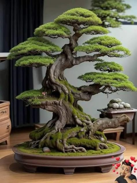 Small Tree Plant, Bonsai Decoration Ideas, Bonsai Tree Decor, Bonsai Tree Aesthetic, Earth Minimalist, Bonsai Plants Indoor, Garden Design Indoor, Plant Bedroom Aesthetic, House Plants Aesthetic