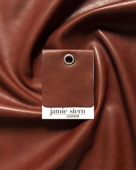 Jamie Stern's Avignon is a premier upholstery leather with a pure aniline finish. This full grain quality is produced on the best European hides available and is meant to wear in and become more beautiful with time and use. Leather Product Photography, Leather Photography, Commercial Photography Product, Leather Upholstery Fabric, Folding Fabric, Boots Aesthetic, Brand Social Media, Leather Scrap, Furniture Material