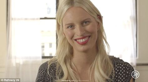 Unique characteristics: Karolina Kurkova reveals that she was teased as a kid because of her 'big teeth' and long legs Karolina Kurkova, Big Teeth, Unique Characteristics, Long Legs, Plastic Surgery, Surgery, Hair Makeup, Make Up, Makeup