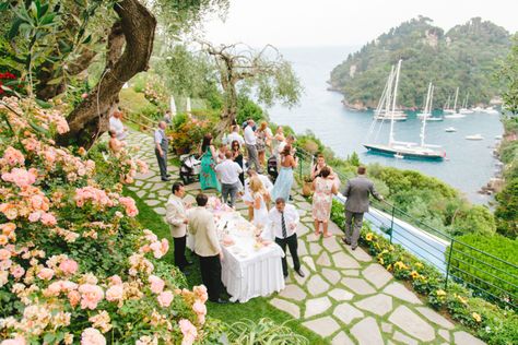 Italy Wedding Venues, Portofino Wedding, Married In Italy, Destination Wedding Italy, Getting Married In Italy, Portofino Italy, Belmond Hotels, Amalfi Coast Wedding, Berta Bridal