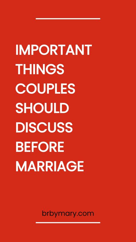 Before saying 'I do,' it's crucial for couples to have open and honest discussions about important topics to set a strong foundation for their marriage. Here are key Important Things Couples Should Discuss Before Marriage. Important Topics To Discuss Before Marriage, What To Discuss Before Marriage, Questions You Should Ask Before Marriage, What To Ask Before Marriage, Topics To Discuss Before Marriage, Conversations To Have Before Marriage, Things To Talk About Before Marriage, Things To Discuss Before Marriage, Discuss Before Marriage