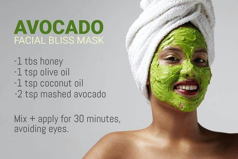 Homemade Avocado Face Mask, Avocado Face Mask Recipe, Healthy Face Masks, Avocado Mask, Face Mask For Pores, Natural Beauty Routine, Avocado Face Mask, Healthy Face, Face Mask Recipe