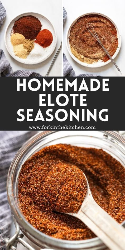 Veggies Tacos, Everything But The Elote Seasoning, Corn Seasoning, Elote Seasoning, Fajita Seasoning Recipe, Elote Recipe, Fajita Spices, Homemade Fajita Seasoning, Homemade Spice Mix