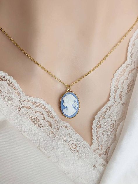 Minimalist Jewelry Gold, Victorian Gothic Jewelry, Victorian Cameo, Necklace Minimalist Jewelry, Jewelry Victorian, Paris Dream, Bridal Jewelry Vintage, Bride Jewelry, Vintage Inspired Jewelry