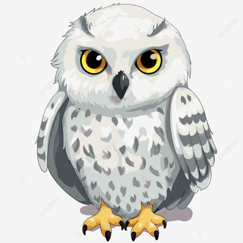 White Owl Illustration, Advent Embroidery, Hedwig Owl, Owl Clipart, Cartoon Owl, 6th Grade Art, Owl Illustration, Fall Music, Cartoon Clipart