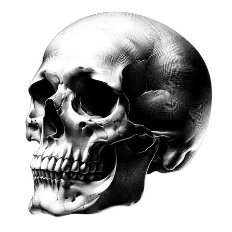 Procreate Skull Stamp Collection, 3 Realism Skull Designs for Procreate on iPad Pro, Skull Tattoo Procreate Stamps, Digital Skull Designs - Etsy Realism Skull, Skull Side View, Cherry Skulls, Skull Reference, Skull Designs, Realistic Pencil Drawings, Skull Art Drawing, Procreate Stamps, Skull Pin