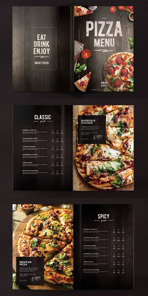 Catering Menu Design, Resturant Menu, Pizza Menu Design, Pizzeria Menu, Menu Pizza, Italian Menu, Pizza Logo, Menu Layout, Pizza Menu