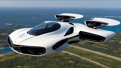 Real Flying Car, Future Flying Cars, Futuristic Cars Concept, Hover Car, Concept Vehicles Sci Fi, Futuristic Cars Design, Money Printables, Automotive Solutions, Flying Cars