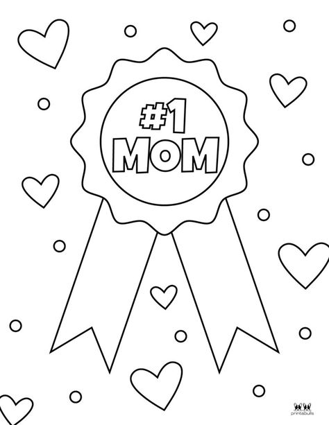 Mother_s Day Coloring Page-1 Mothers Day Coloring Sheets, Mothers Day Drawings, Mom Coloring Pages, Mom Drawing, Mothers Day Coloring Pages, Mother's Day Printables, Mothers Day Crafts For Kids, Fathers Day Crafts, Mors Dag