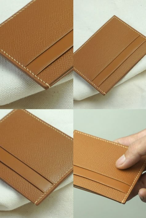 Easy Way To Make Card Holder | Free PDF Pattern | DIY | Tutorial Card Case Pattern, Card Holder Wallet Pattern, Diy Card Holder Wallet Free Pattern, Diy Card Wallet Pattern, Leather Craft Ideas Free Pattern, Leather Card Wallet Pattern Free, Leather Card Case Pattern, Leather Card Holder Pattern Pdf Free, Leather Craft Wallet