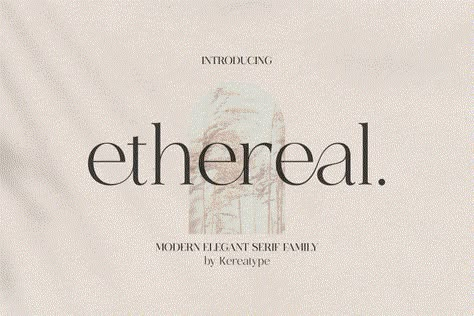 Introducing the new ‘Ethereal’ Serif Family font with various weights. It is a fashionable, modern, and elegant serif font with some sexy stylish extras. This is perfect for branding and logo design. You will get classy, elegant, and certainly unique logos with this font. You can free download Ethereal font for personal use or buy […] The post Ethereal Font appeared first on FreeFontDL. Ethereal Font, Elegant Fonts Free, Unique Logos, Business Fonts, Minimalist Font, Elegant Serif Fonts, Family Font, Professional Fonts, Aesthetic Fonts