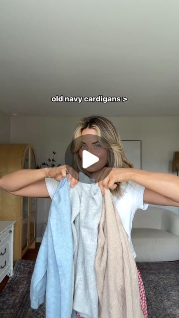 Lindsey Stackhouse on Instagram: "Wait these cardigans are all SO good. Super soft, stretchy, and can be styled a few ways. I sized up to a large in each.

Comment SHOP below to receive a DM with the link to shop this post on my LTK ⬇ https://liketk.it/4N5lY

Old navy, cardigan, teacher outfit, back to school 

#oldnavystyle #oldnavyfinds #cardigan #oldnavy #fallfashion #momoutfit, over 30 style" Cardigan Teacher Outfit, Button Down Cardigan Outfit, Knit Cardigan Outfit, Navy Cardigan, Teacher Outfit, Cardigan Outfits, Navy Fashion, Mom Outfits, Knit Cardigan