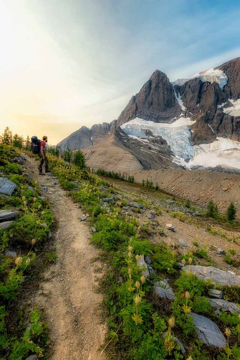 Backpacking The Rockwall Trail - The Complete Summer 2023 Guide 16 Kootenay National Park, Backpacking Trails, Backpacking Guide, Canadian Travel, Hiking Aesthetic, Thru Hiking, Canadian Rockies, Backpacking Travel, Camping And Hiking