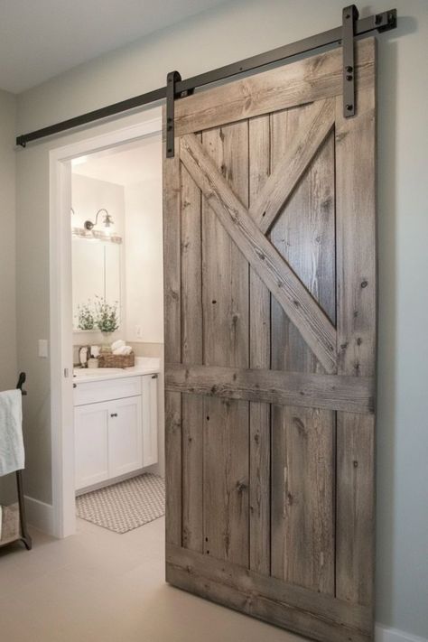 Rustic interior doors